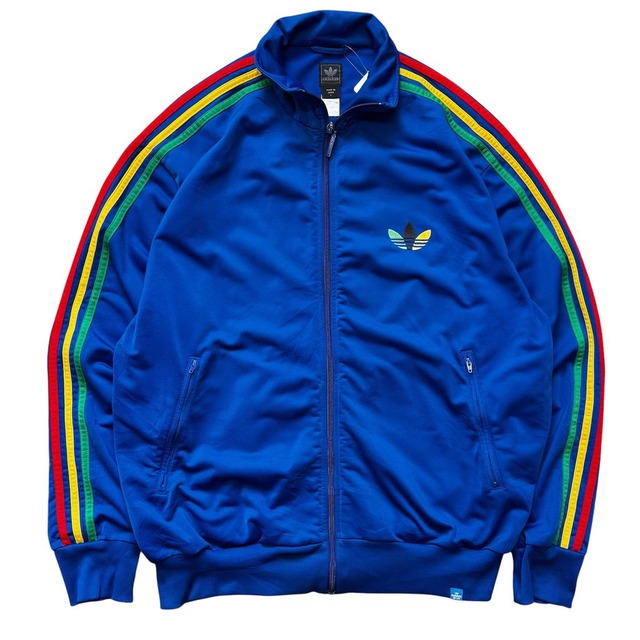 adidas アディダス トラックジャケット ジャージ レゲエ ラスタカラー 