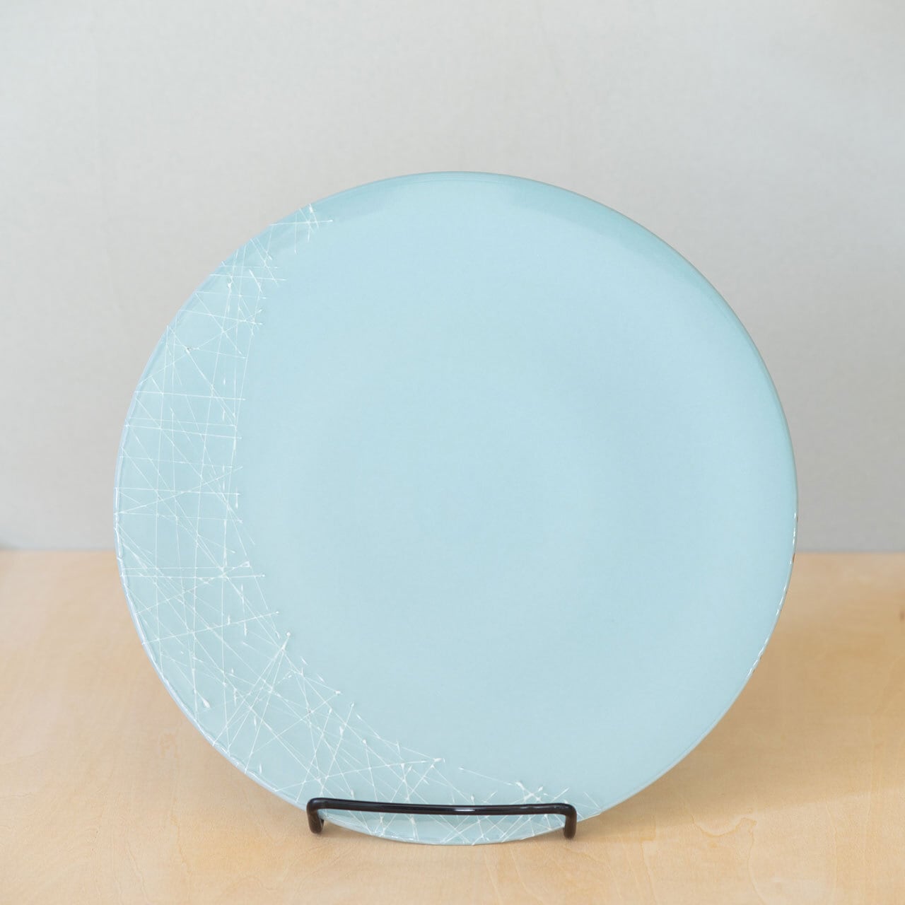 いっちんプレート(24cm)・青磁 | SoryuGama