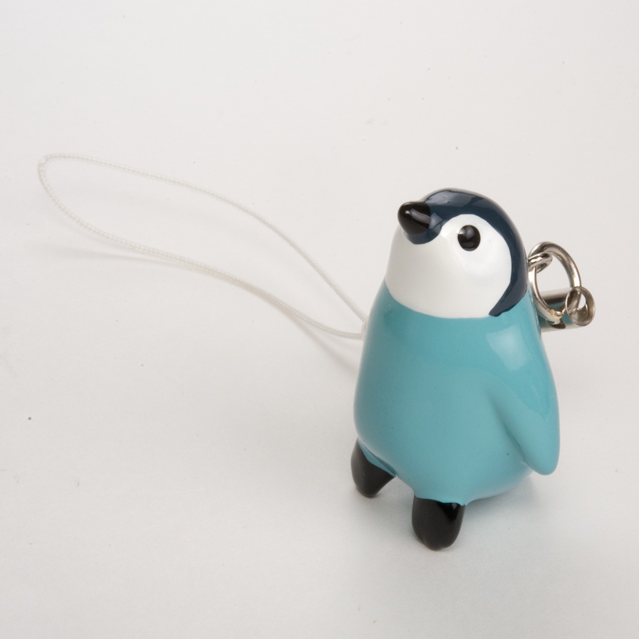 鳥シリーズ ペンギン ストラップ ブルー BO-4002