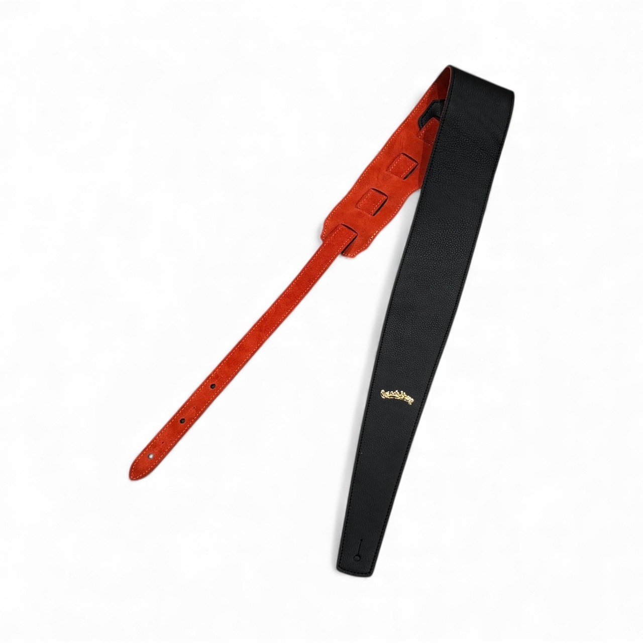 G-Standard Slim Wide Black/Red Suede