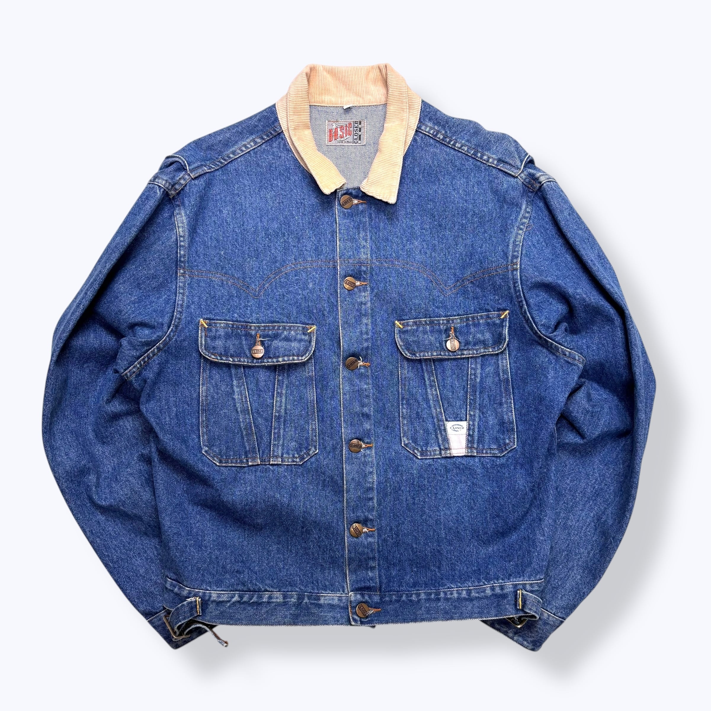 初期 80s CLOSED ジルボー ジャケット 80s CLOSED by Marithe Francois Girbaud 80年代 マリテフランソワ