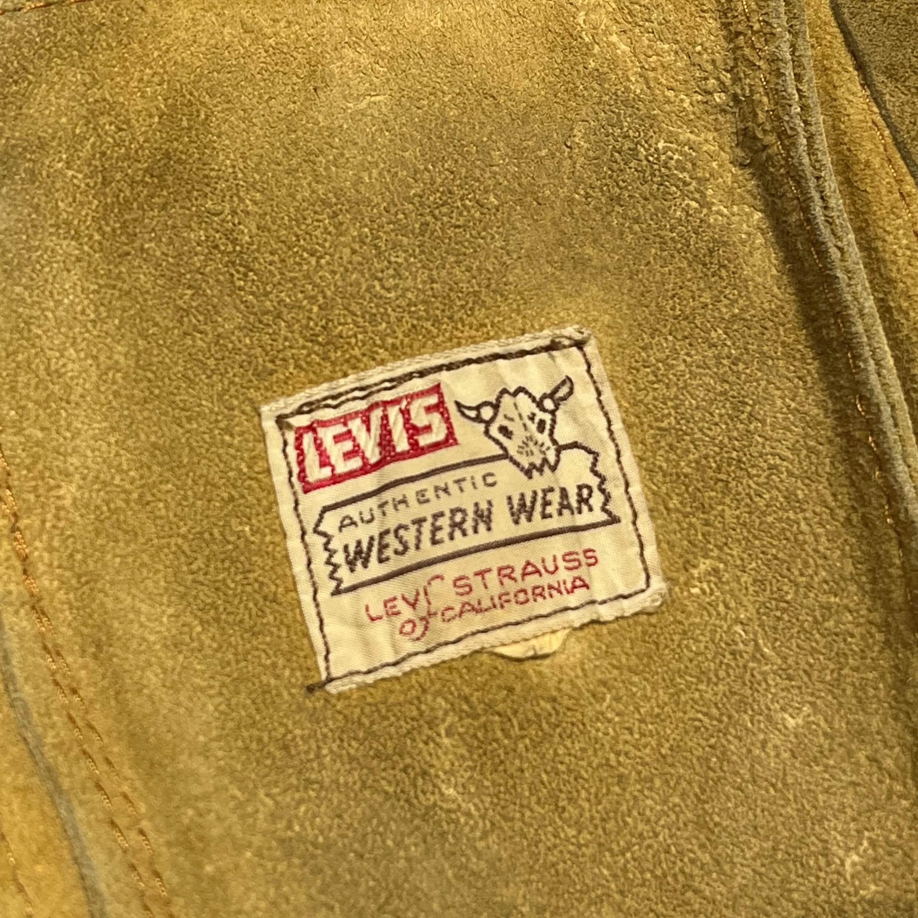50s Levi's Short Horn Suede Lether Jacket 50年代 リーバイス 50s Levi's Short Horn Suede Lether Jacket 50年代 リーバイス