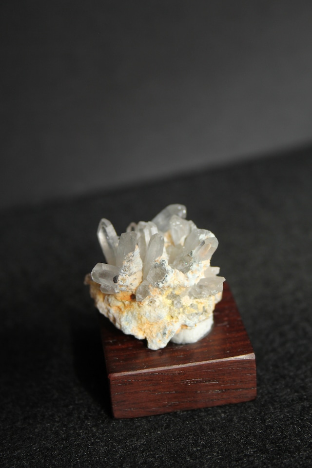 【3103】大分クリスタル ローズウッドベース小