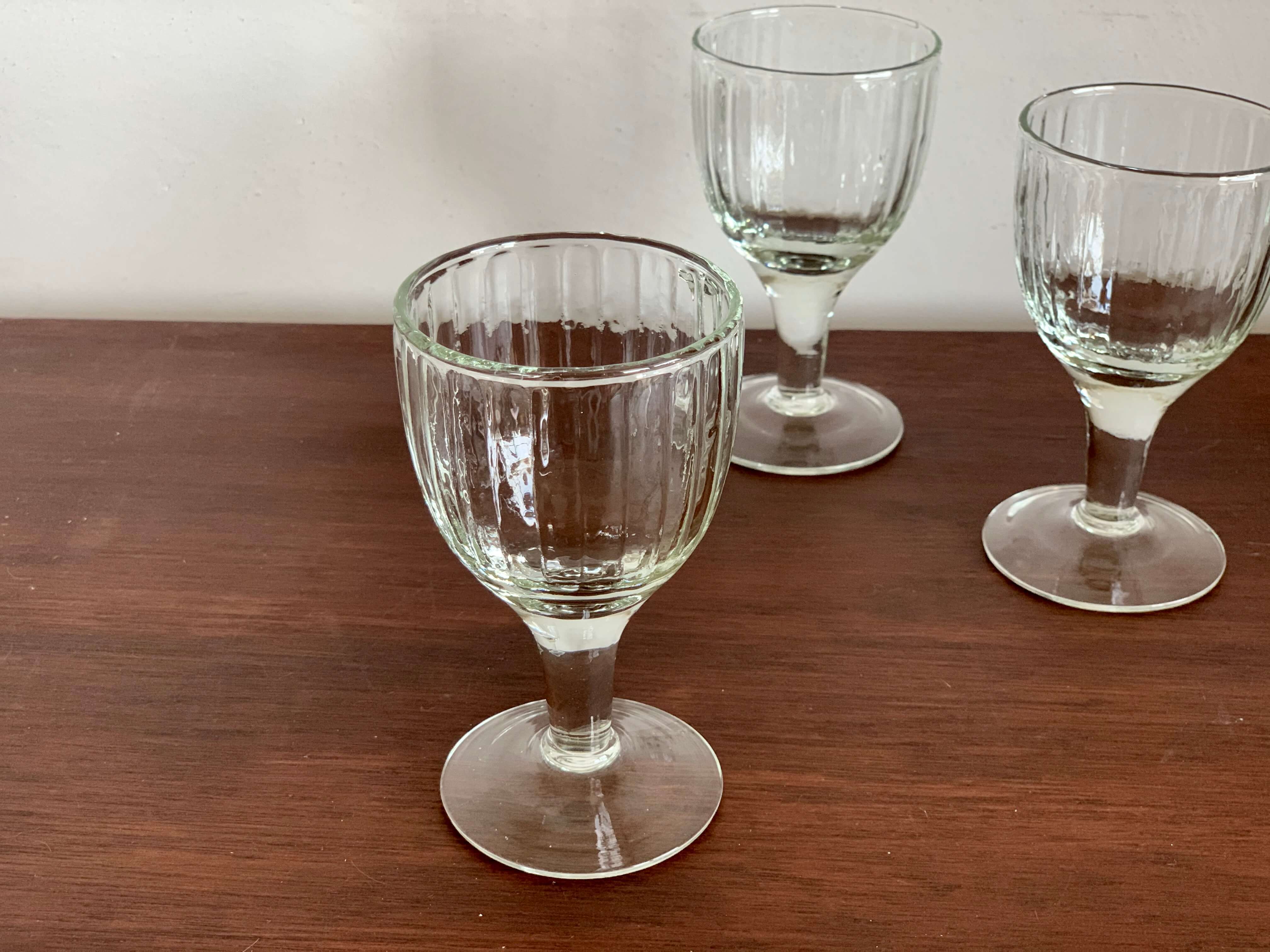 Sea Sand Glass　ワイングラス no.1