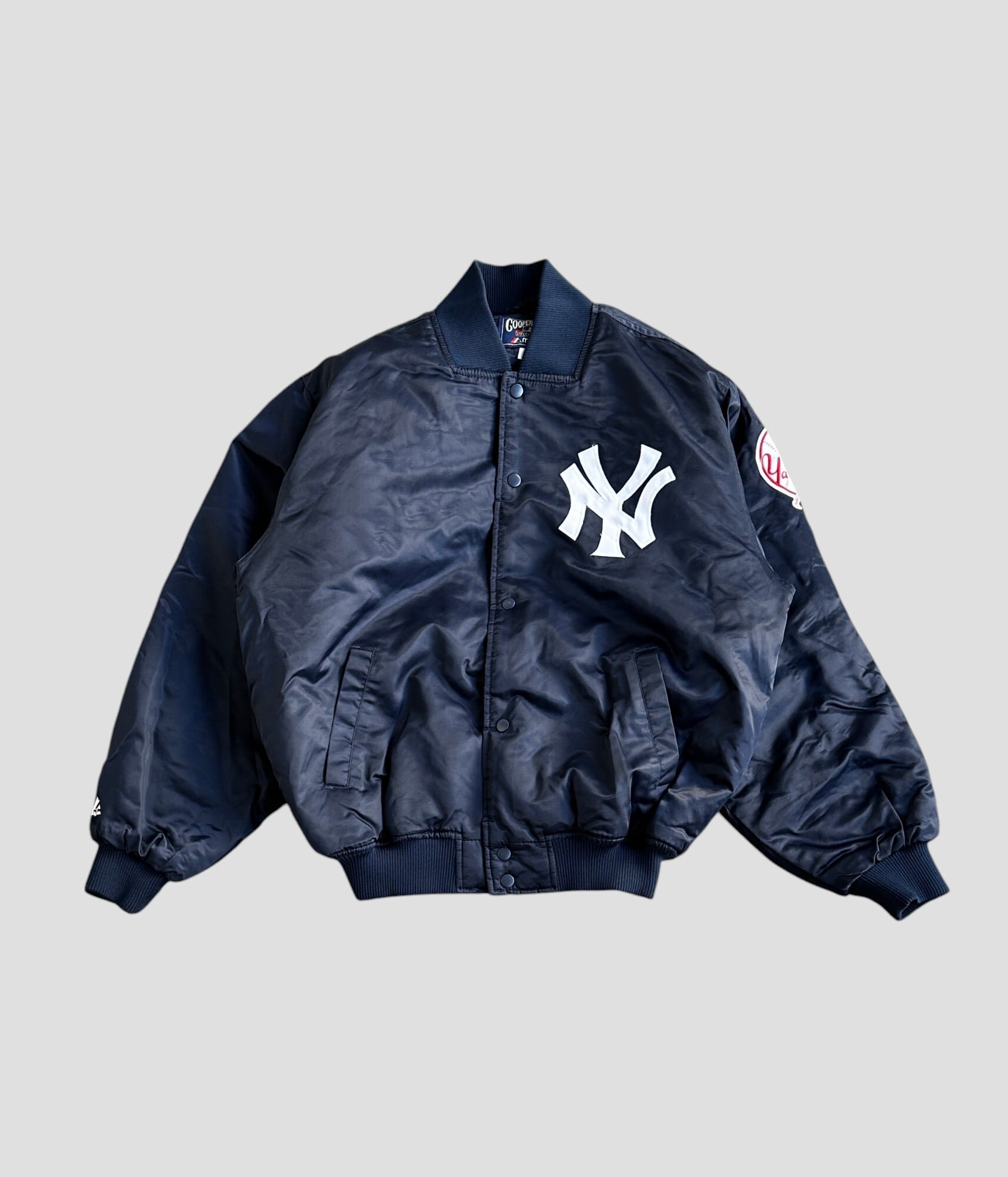 Cooperstown × Majestic New York Yankees- Vintage 90s L Stadium 