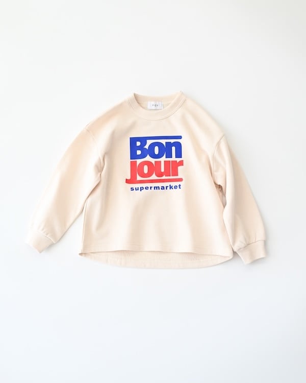 FOV(フォブ) / Bon Jourトレーナー / アイボリー / 90-160cm