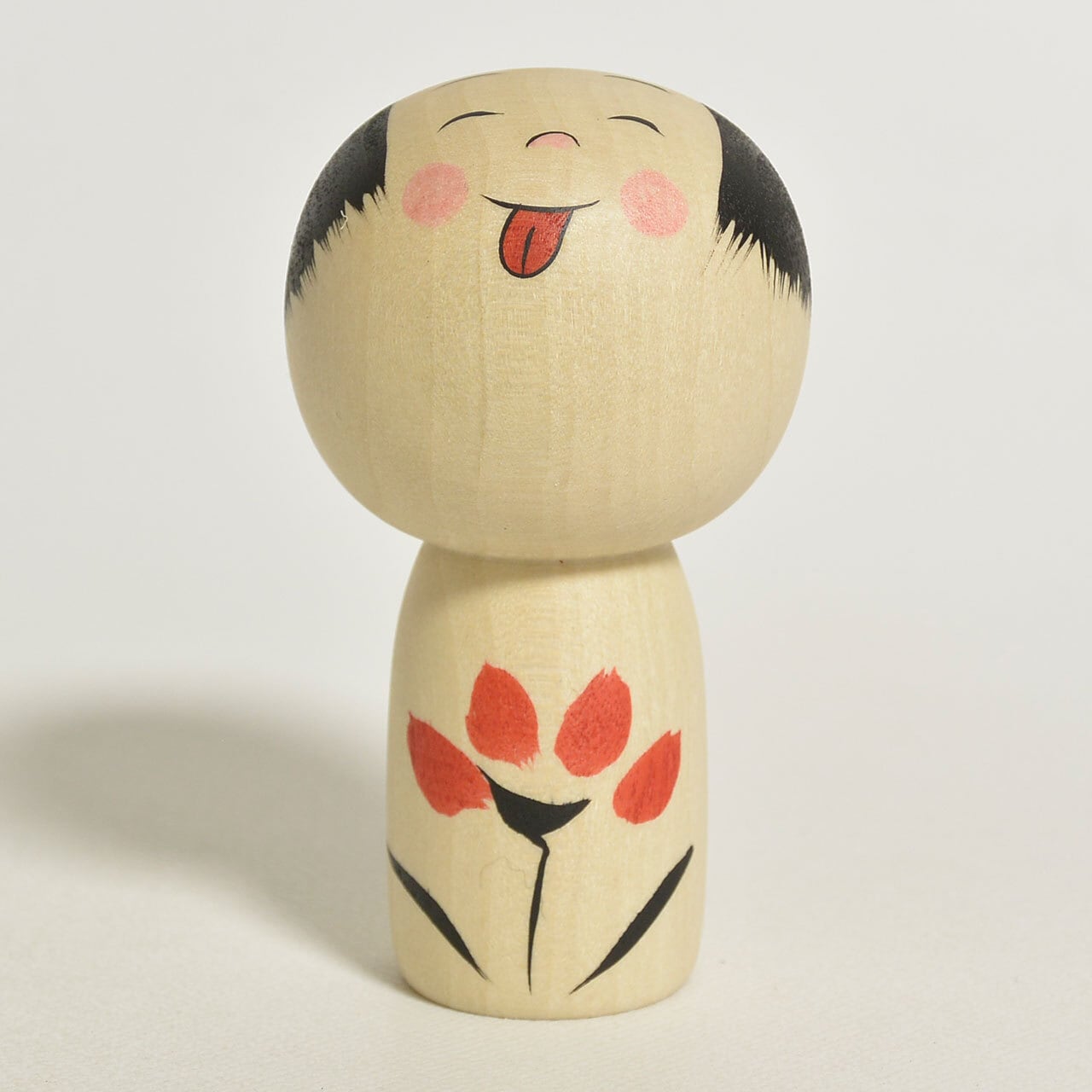 ミニ百想こけし 約2寸 約6cm 鈴木明 工人（作並系）#2442 | コケシア