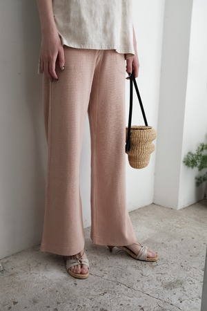 [WRYHT]WAVY RIB TROUSER