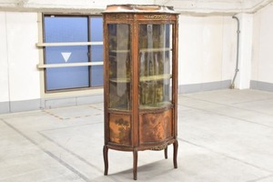 帝政様式 超希少アンティーク フランス 1890年 マホガニー材「ヴェルニ マルタン」キャビネット ナポレオン コレクション アンピール様式【中古家具/中古インテリア/USED家具ユーズド家具/リサイクル】