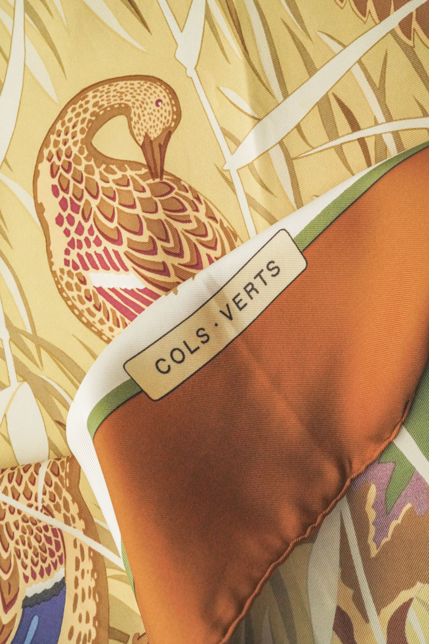 90's “HERMÈS” Carré 90 Silk Scarf Made in FRANCE — 
