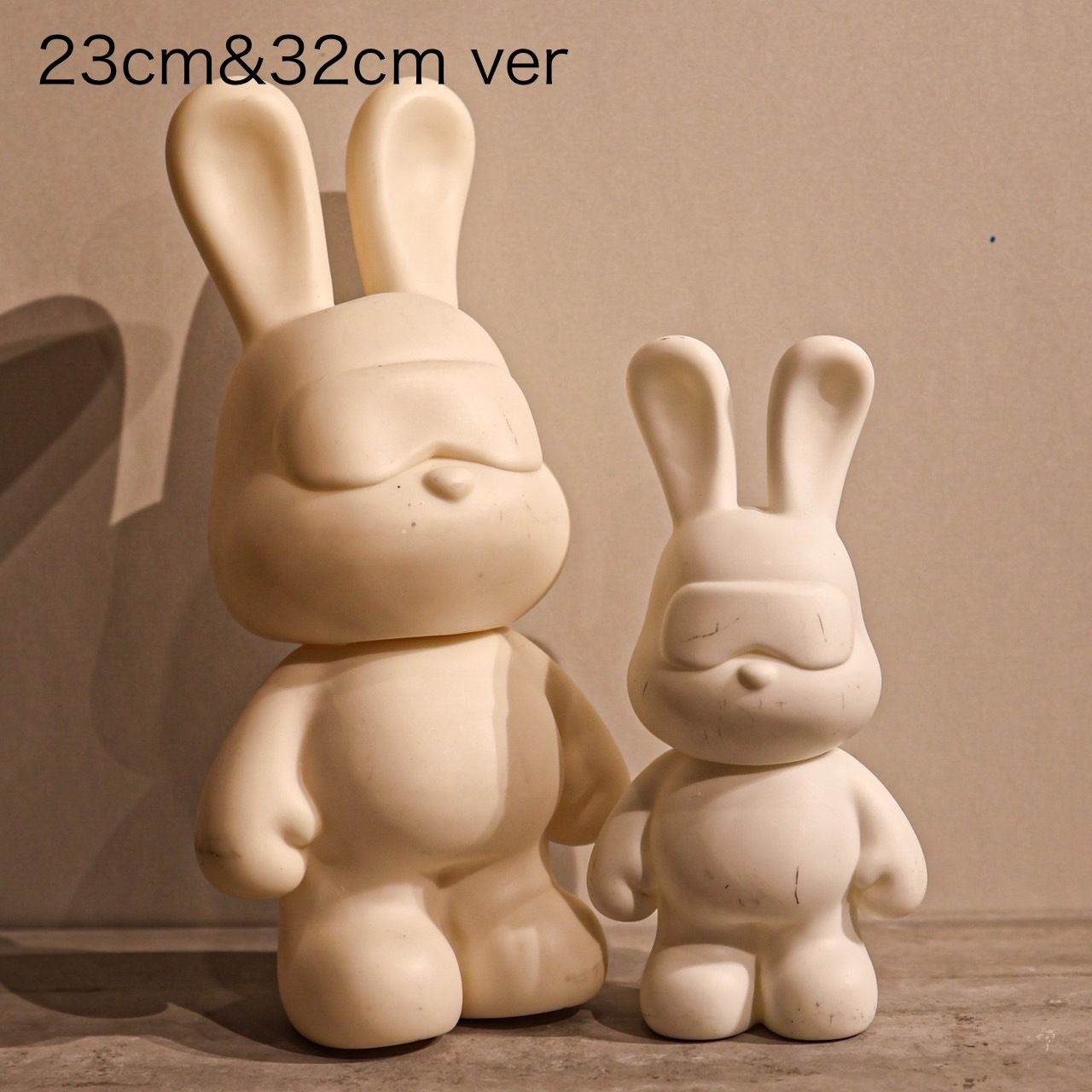 ご自宅でアート体験キット（うさぎ23cm&32cmセットver）