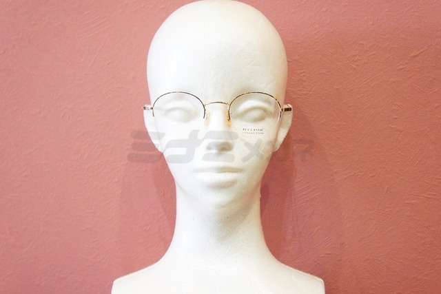 BJ CLASSIC メガネ PREM-114HS NT C-1-2F ハーフリム ボストン 半リム 七宝リム チタン クラシカル BJクラシック 鯖江 日本製 正規品-5枚目