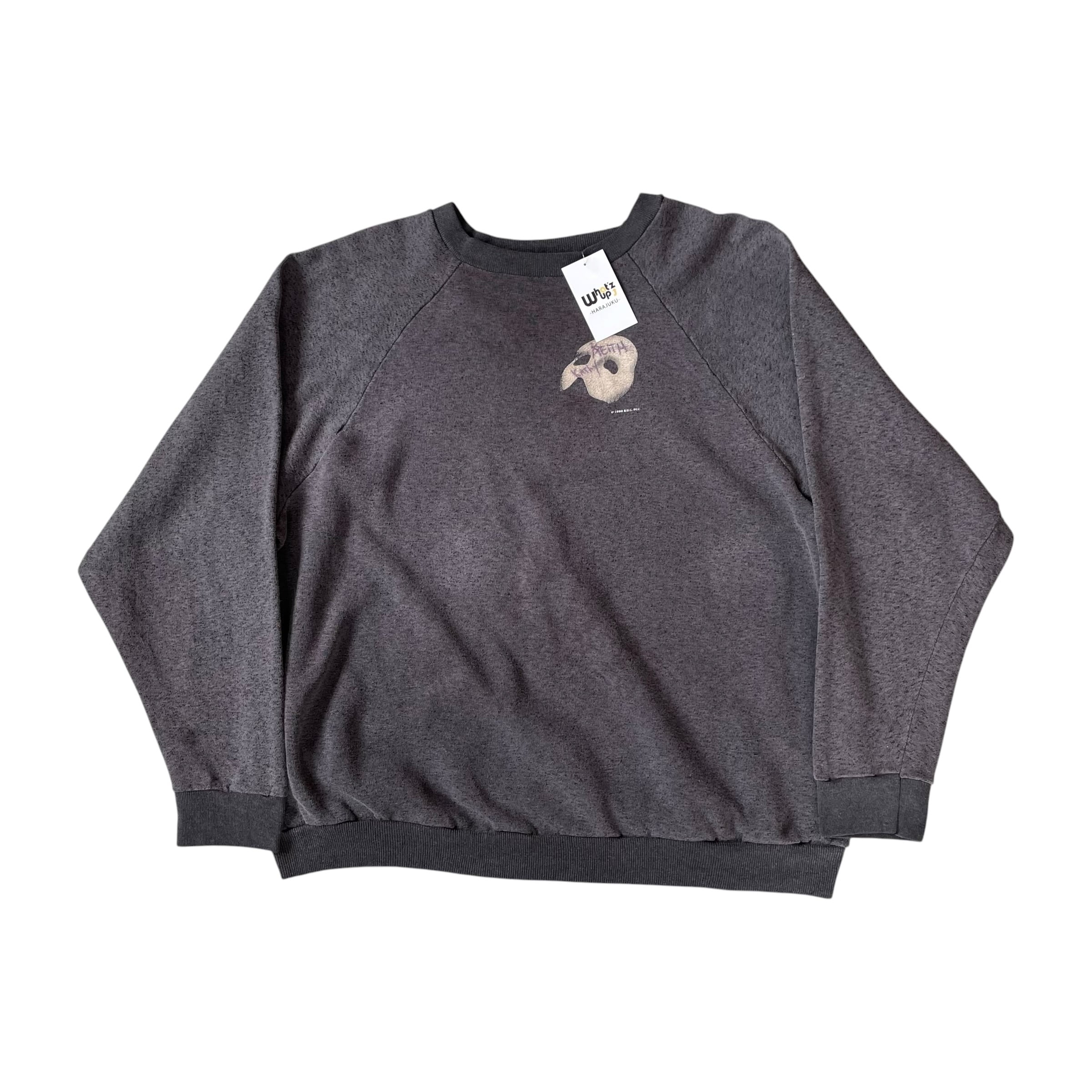Good Fade!! 1980s The PHANTOM of the OPERA Raglan Sleeve Sweat