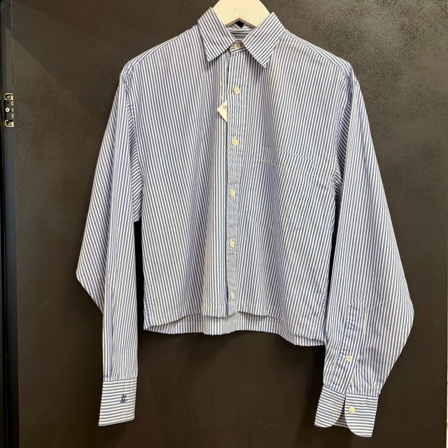 古着 リメイク Ralph Lauren ストライプシャツ