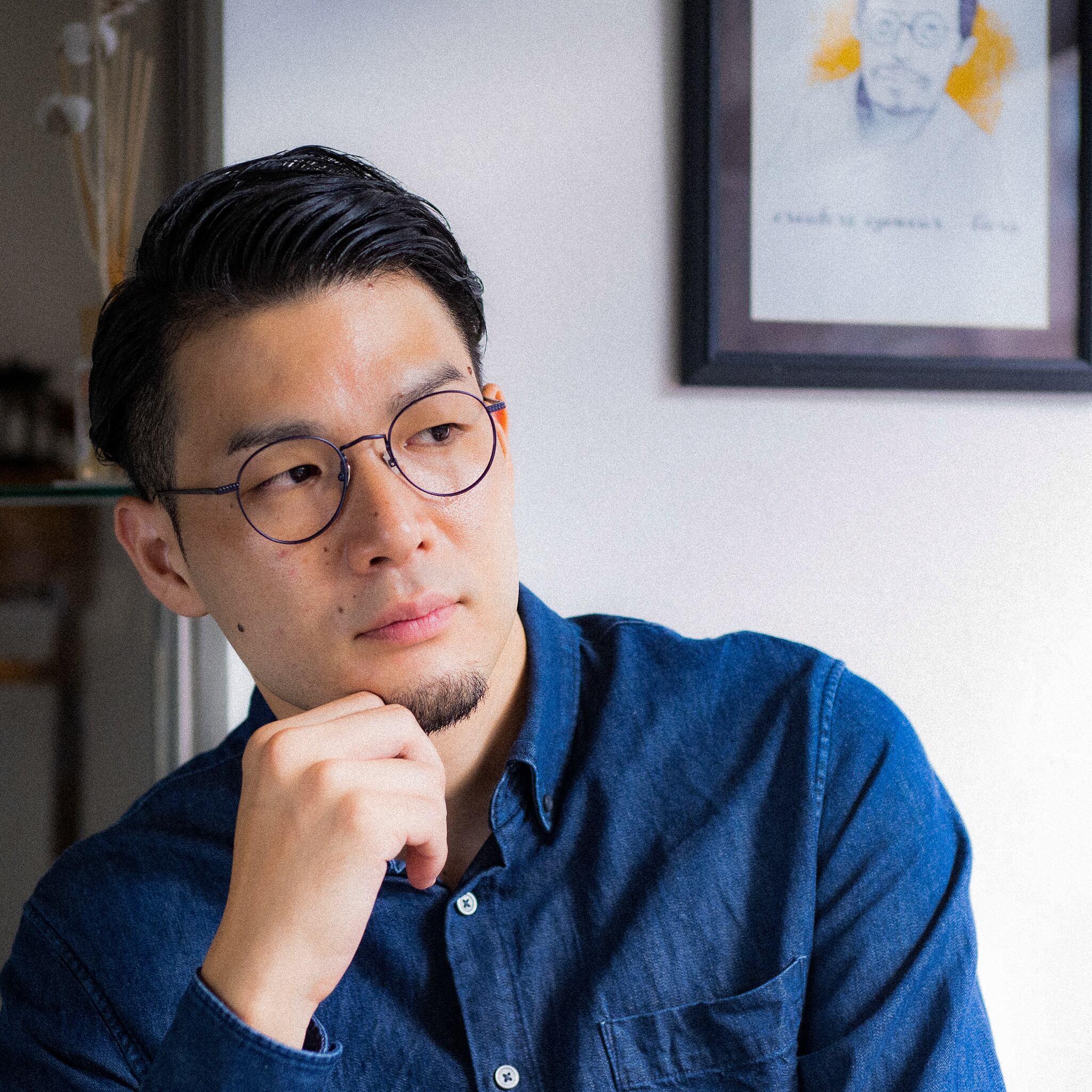 OWDEN オウデン メガネ BERLIN バーリン / NAVY SAND ネイビー サンド