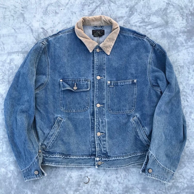 RRL ダブルアールエル 90s USA製 三ツ星 デニムジャケット-