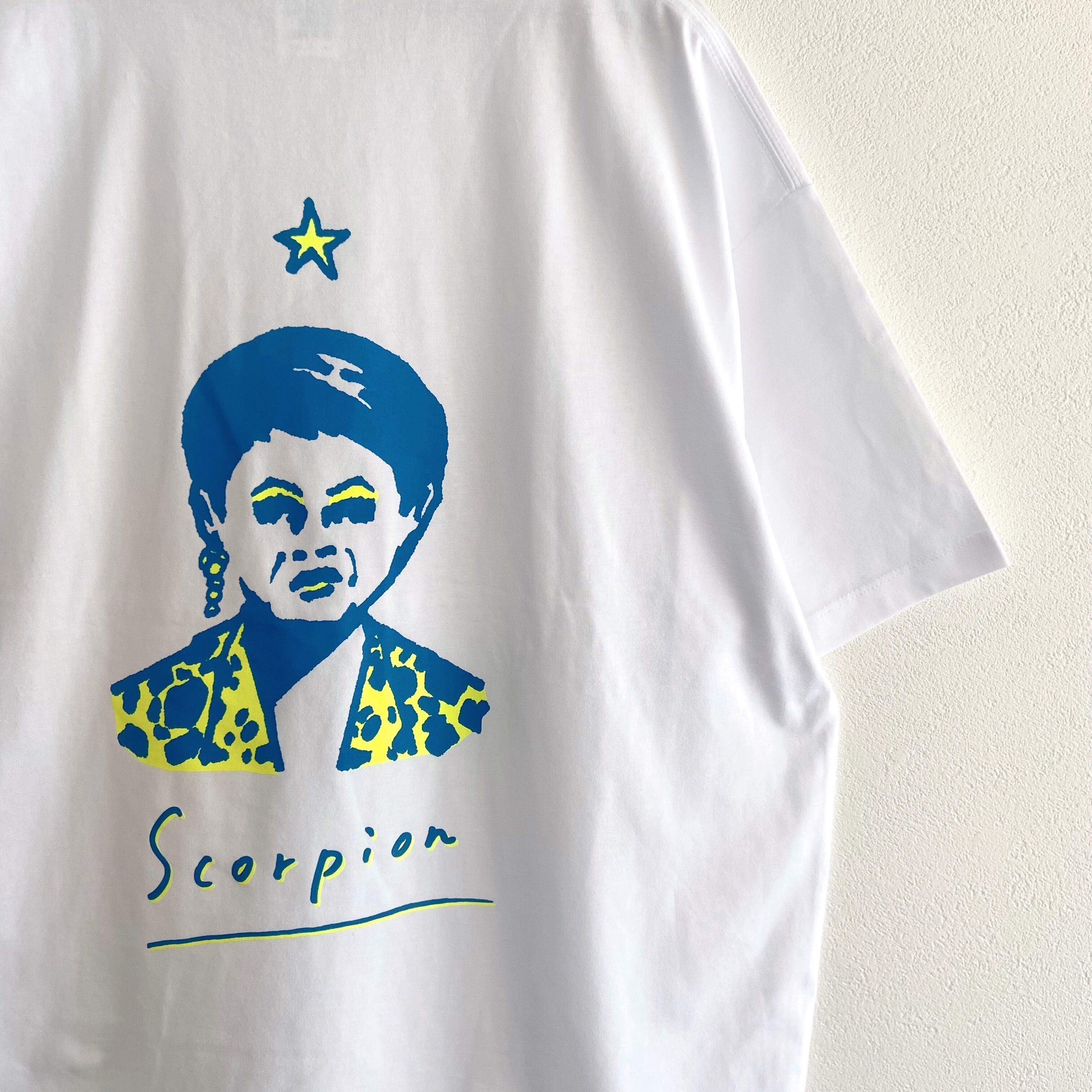 YUKI　新品 Tシャツ ホワイト Mサイズ Scorpion」ボックスシルエット Tシャツ（ホワイト） | YUKI HORIMOTO