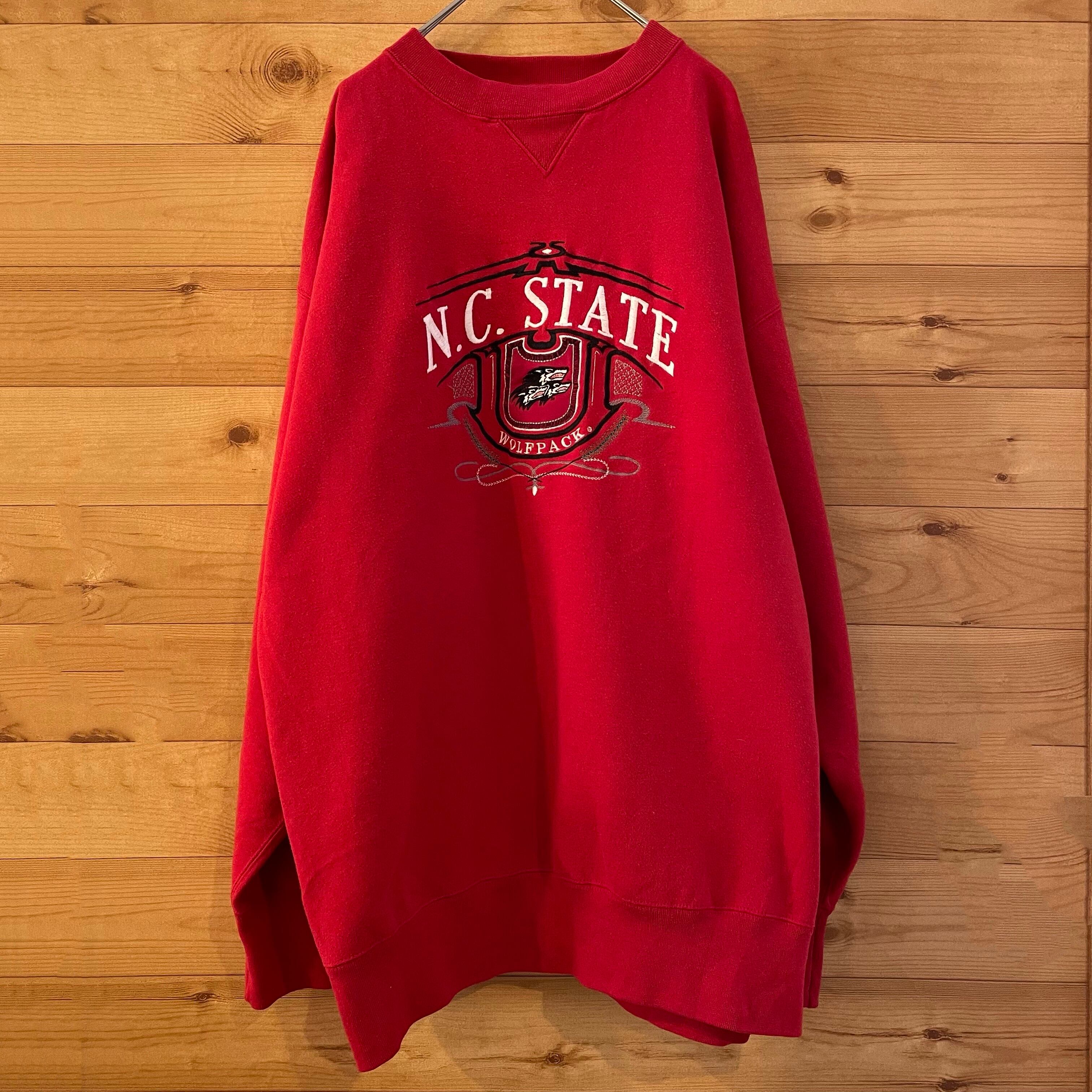 Midwest】カレッジ ノースカロライナ州立大学 Wolfpack 刺繍ロゴ