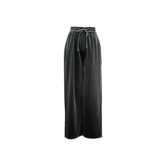 Velvet easy straight pants