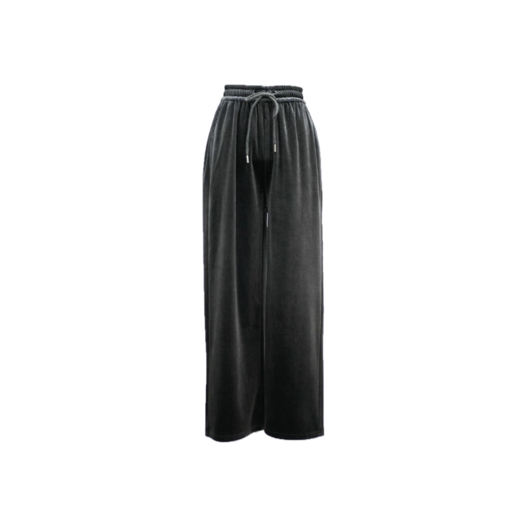 Velvet easy straight pants