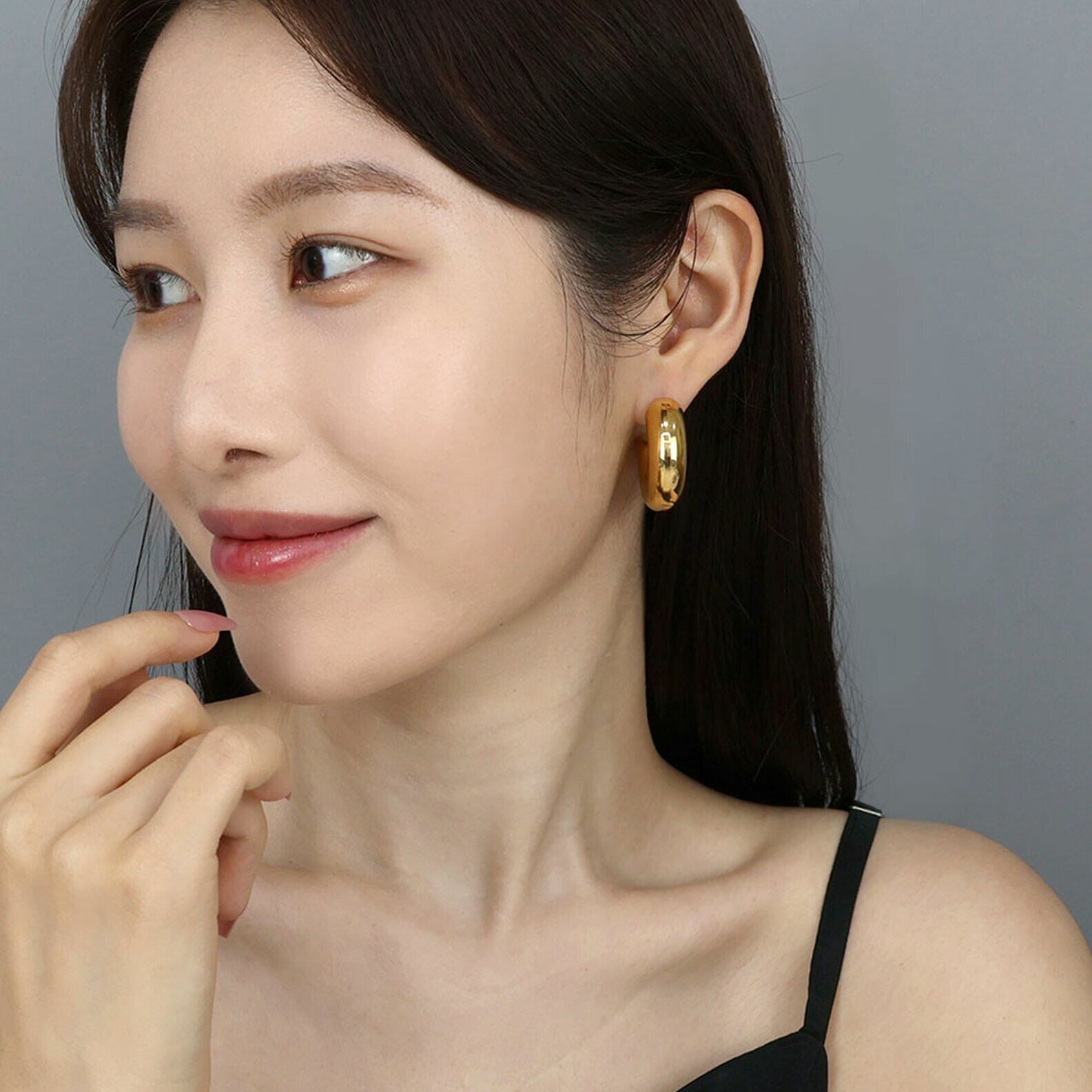 【SELECT】サージカルステンレス 316L フープピアス