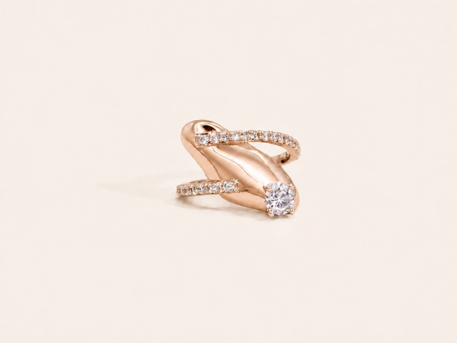 Rose-Plated Ring