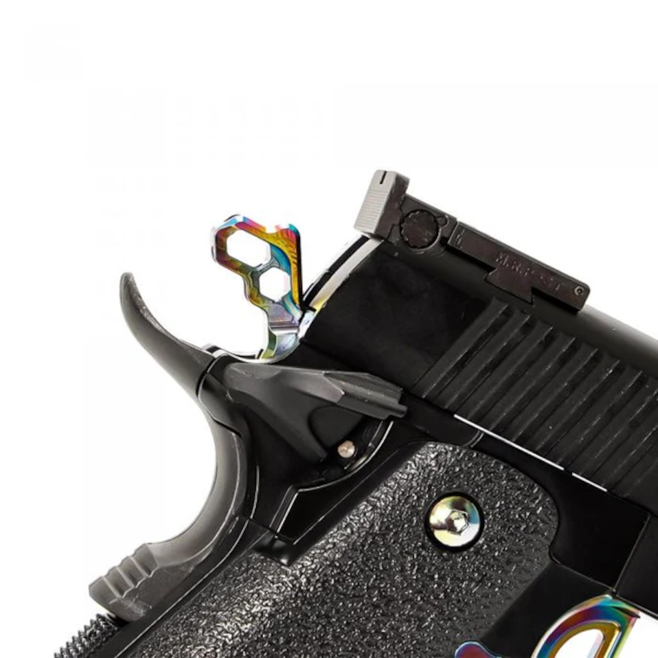 【NINE BALL】東京マルイ ガスブローバック Hi-CAPA5.1/4.3 カスタムハンマーヘキサ ヒートグラデーション