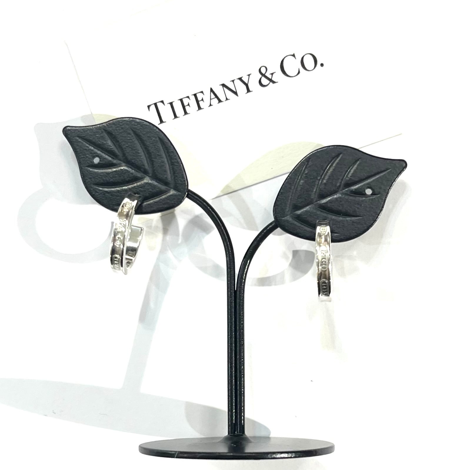 希少【TIFFANY&CO.】【ピアス】2656 T&CO SV925／1997刻印／華奢