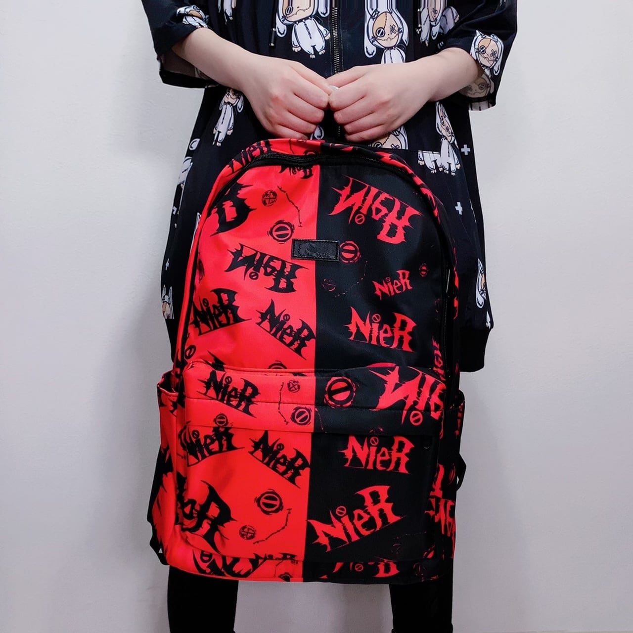 NieR TWO-TONE 大容量BACKPACK【RED×BLACK】 | NIER CLOTHING powered by BASE