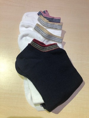 FACENTI　Short Upper Lame Socks イタリア製