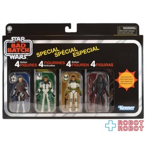 スター・ウォーズ バッド・バッチ [バッドバッチ] ヴィンテージコレクション 3.75インチ アクションフィギュア 4パック 未開封