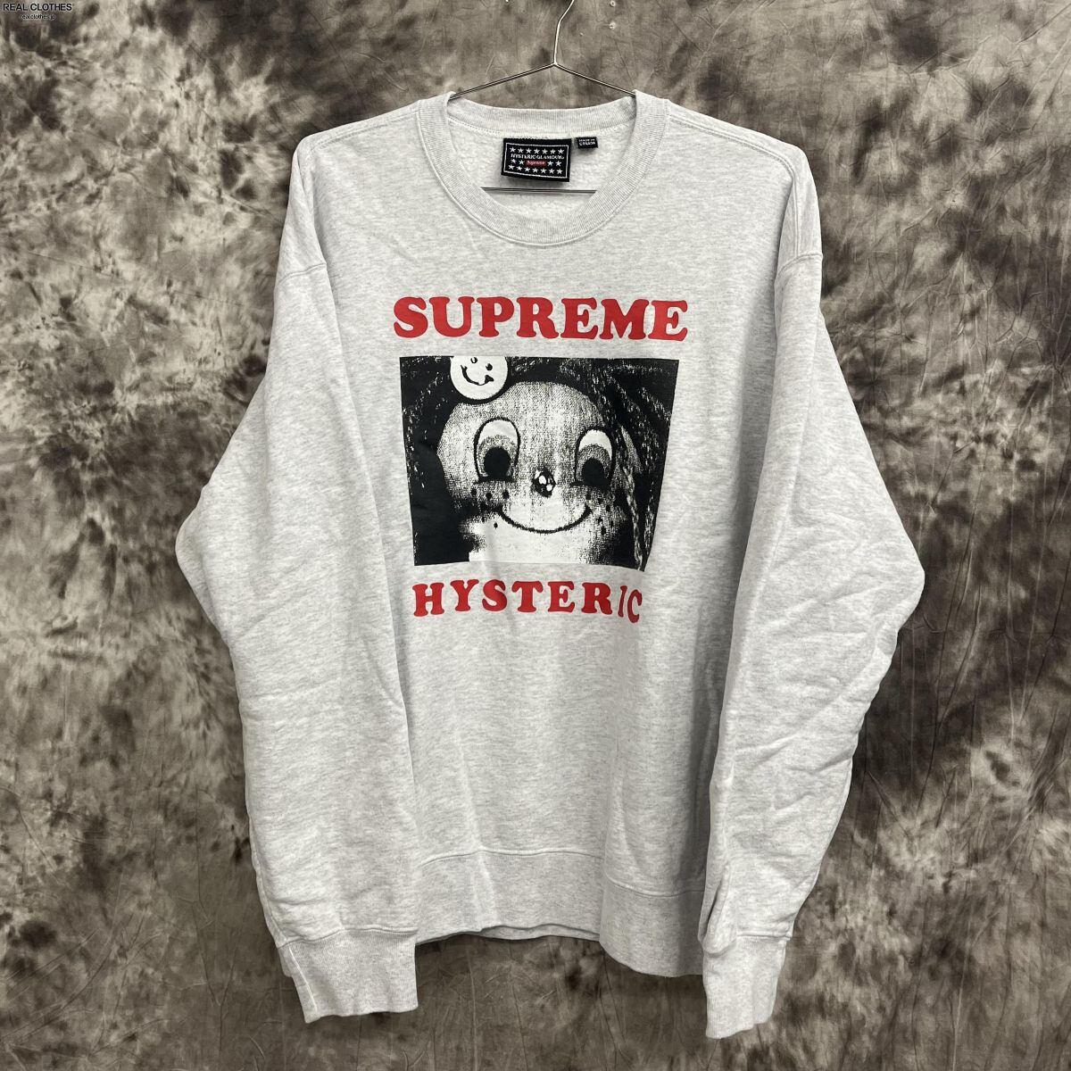 supreme hysteric glamour crewneck クルーネック