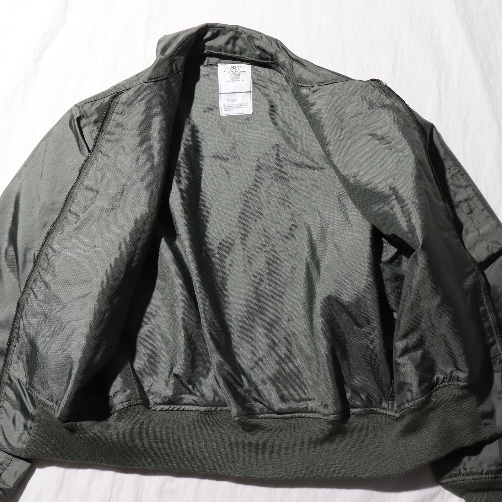 米軍実物 00年 PROPPER CWU-36/P フライトジャケット L】