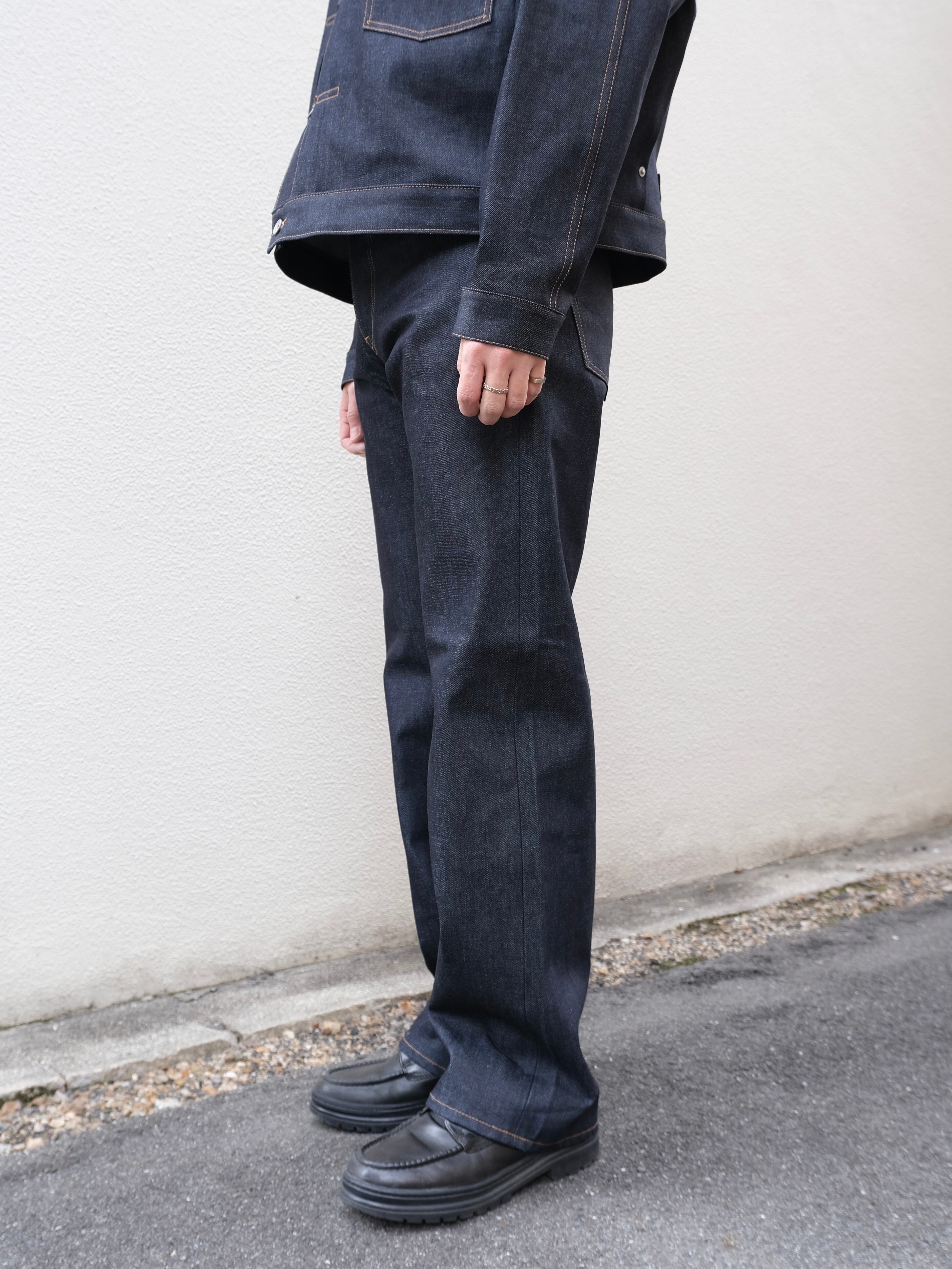 DAIRIKU】 Straight Rigid Denim Pants | THE OUR DAIRIKU】 Straight Rigid Denim Pants | THE OUR
