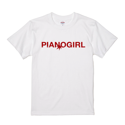 ピアノガール -Logo T-shirts-