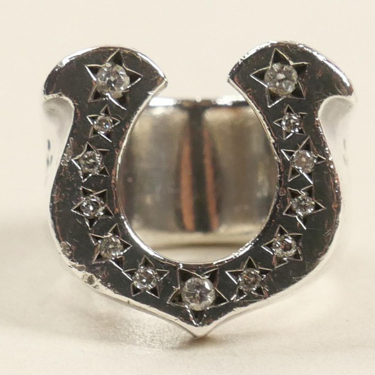 Size【8号】 TENDERLOIN テンダーロイン H.S RING SILVER/STONE CHICK 