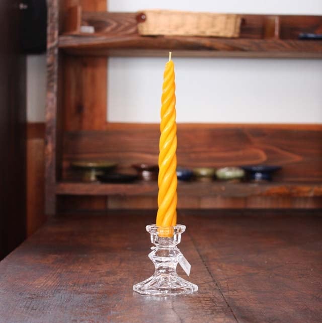 スパイラル（螺旋形） | 蜜蝋工房 ハチ蜜の森キャンドル