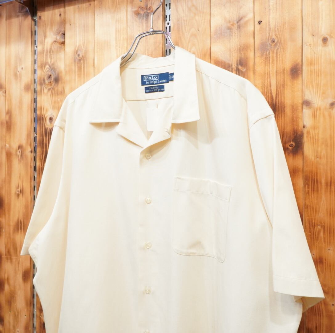deadstock 90s ralphlauren caldwell XL silk cotton /ラルフローレン