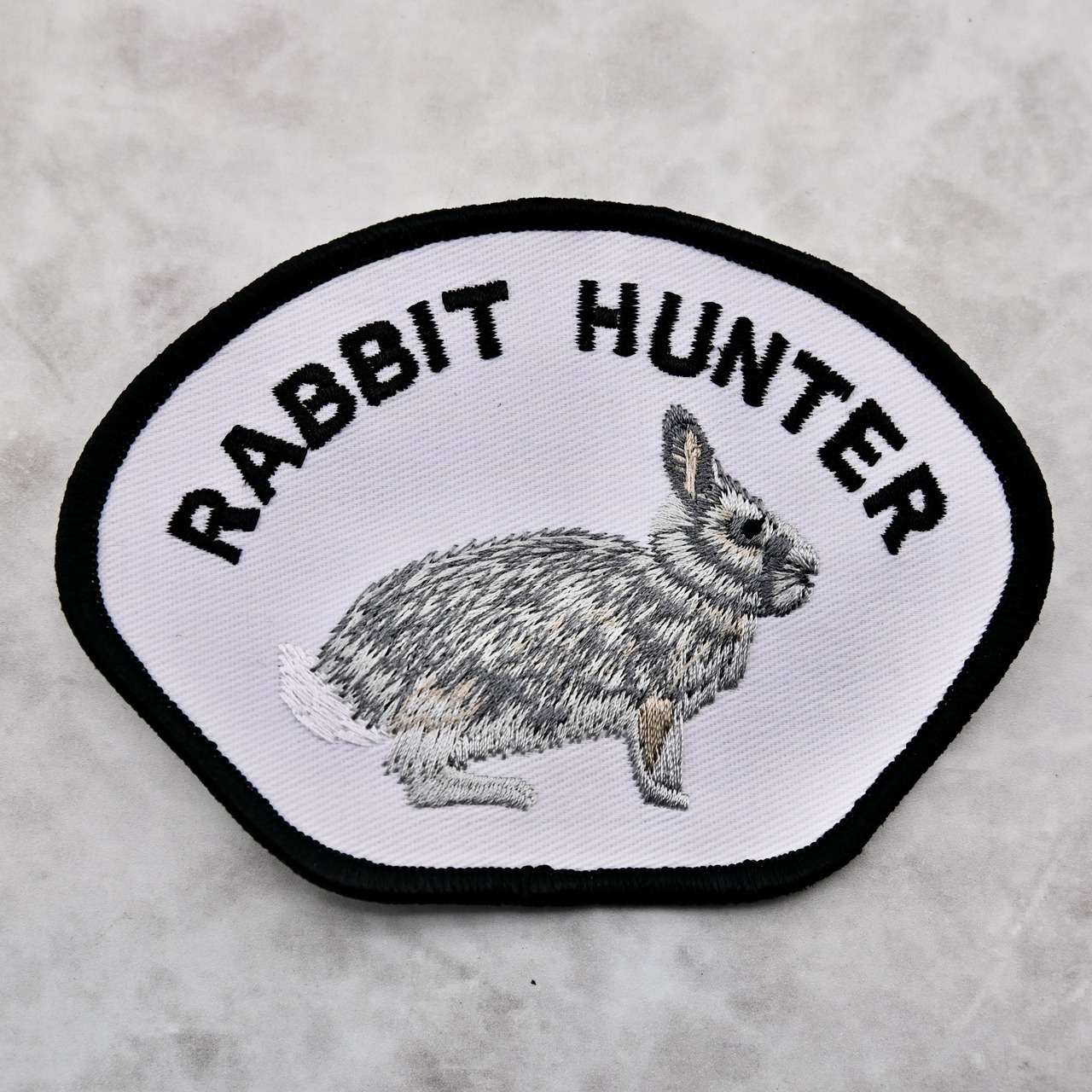 [M1630] Vintage 1950's RABBIT HUNTER ウサギ ワッペン