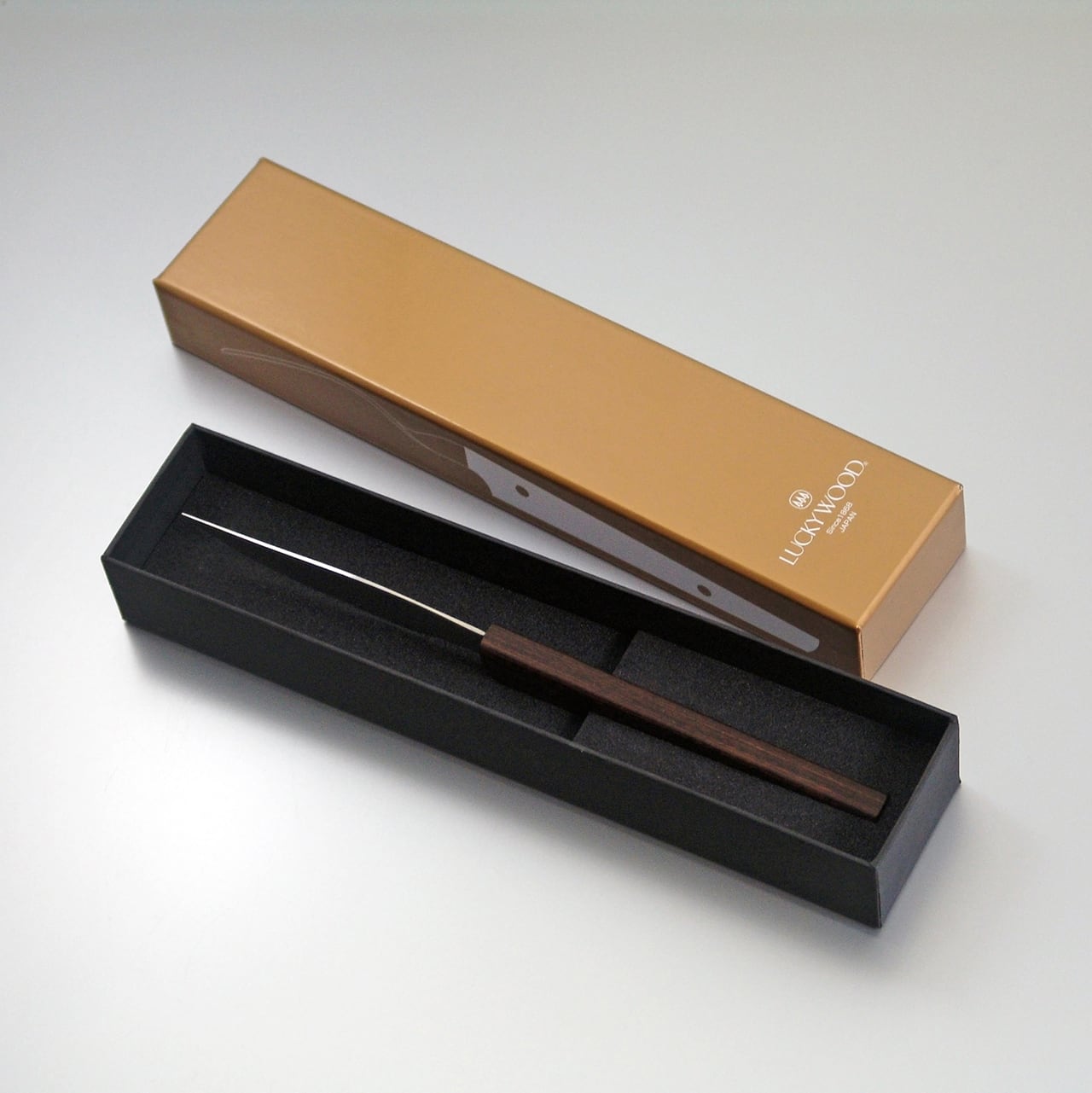 L-110 ステーキナイフ 【サテン仕上】 | LUCKYWOOD｜ラッキーウッド
