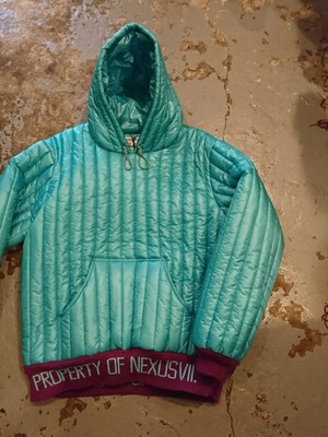 NEXUSⅦ. "CATAPULT QUILT PARKA" Turquoise Color