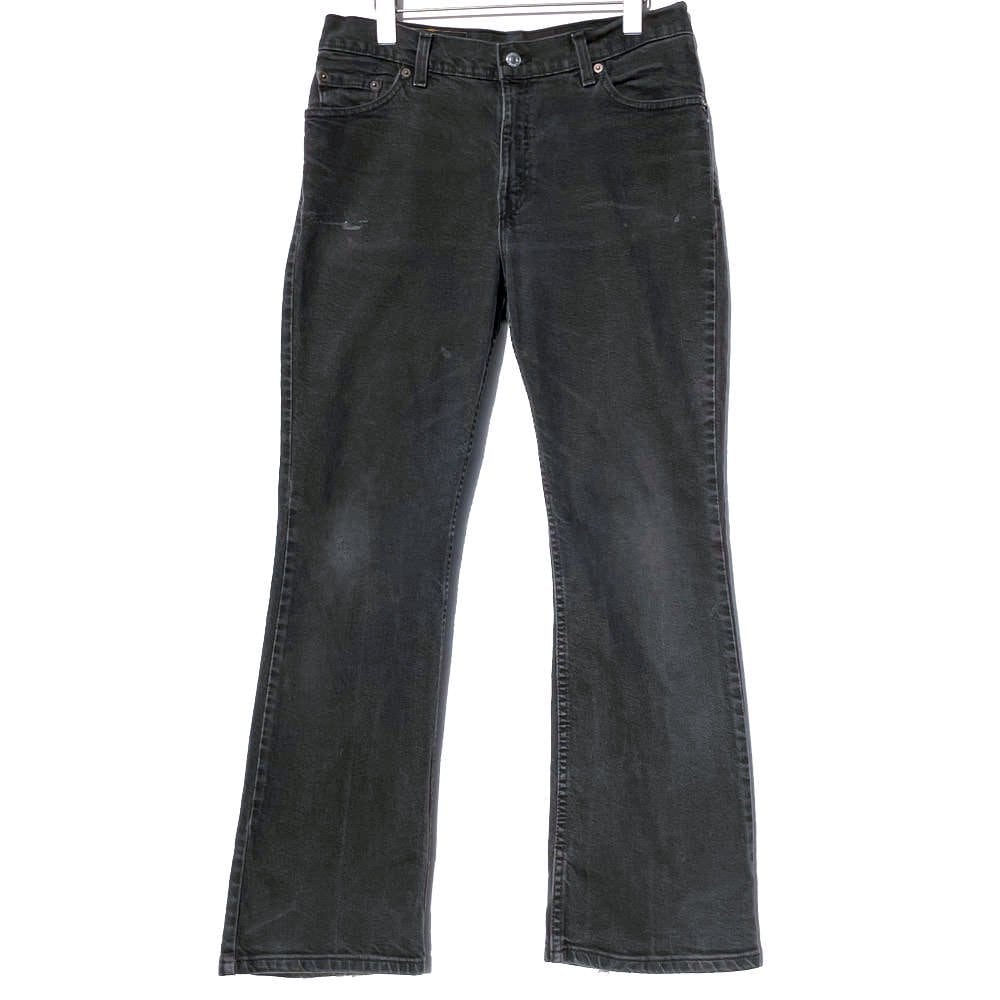 Levis 517 Black Stretch [Levis 517-0359 Made in USA] Vintage Black Denim  Pants W-31 | beruf