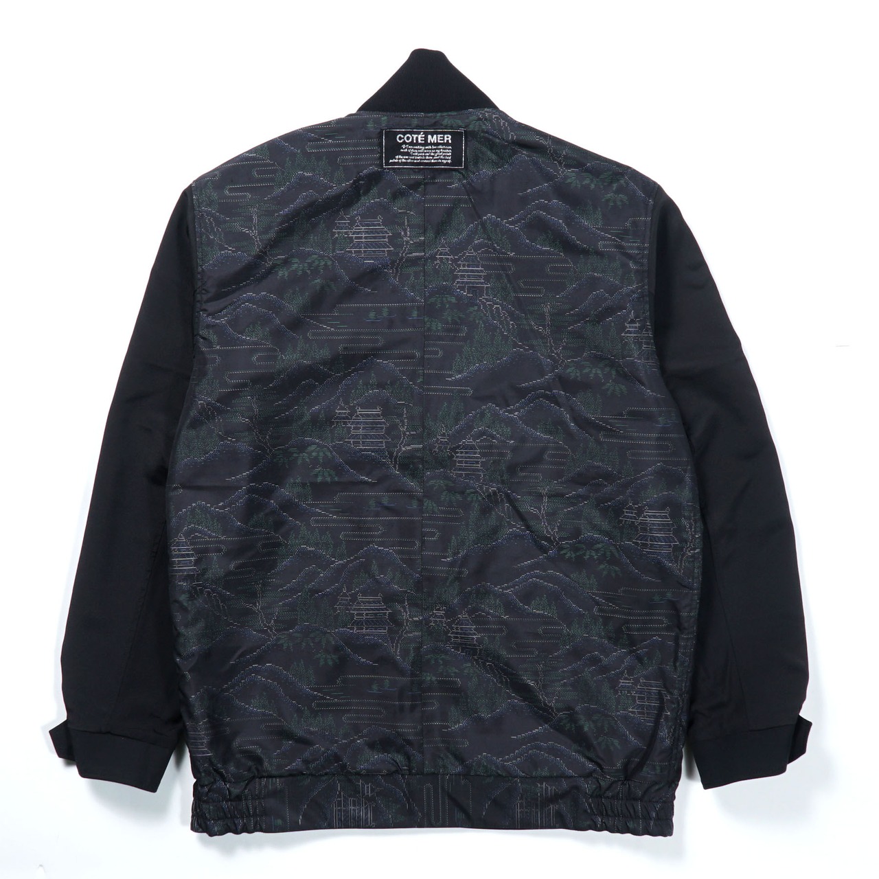 KIMONO REVERSIBLE BOMBER JACKET