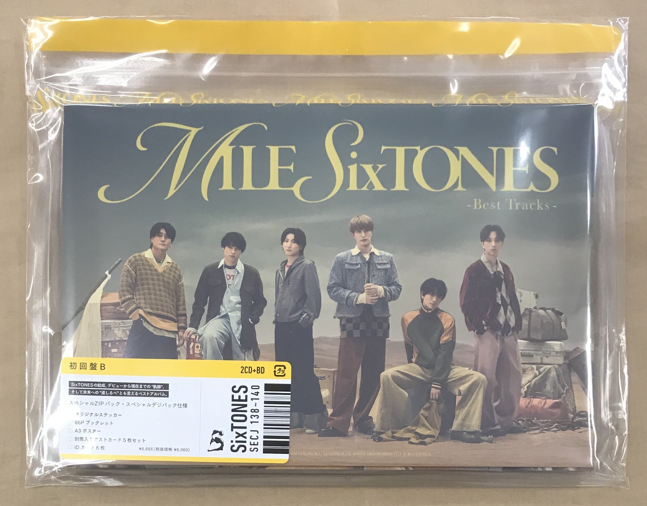 SixTONES / MILESixTONES -Best Tracks- / 初回盤A (CD+Blu-ray) | 最