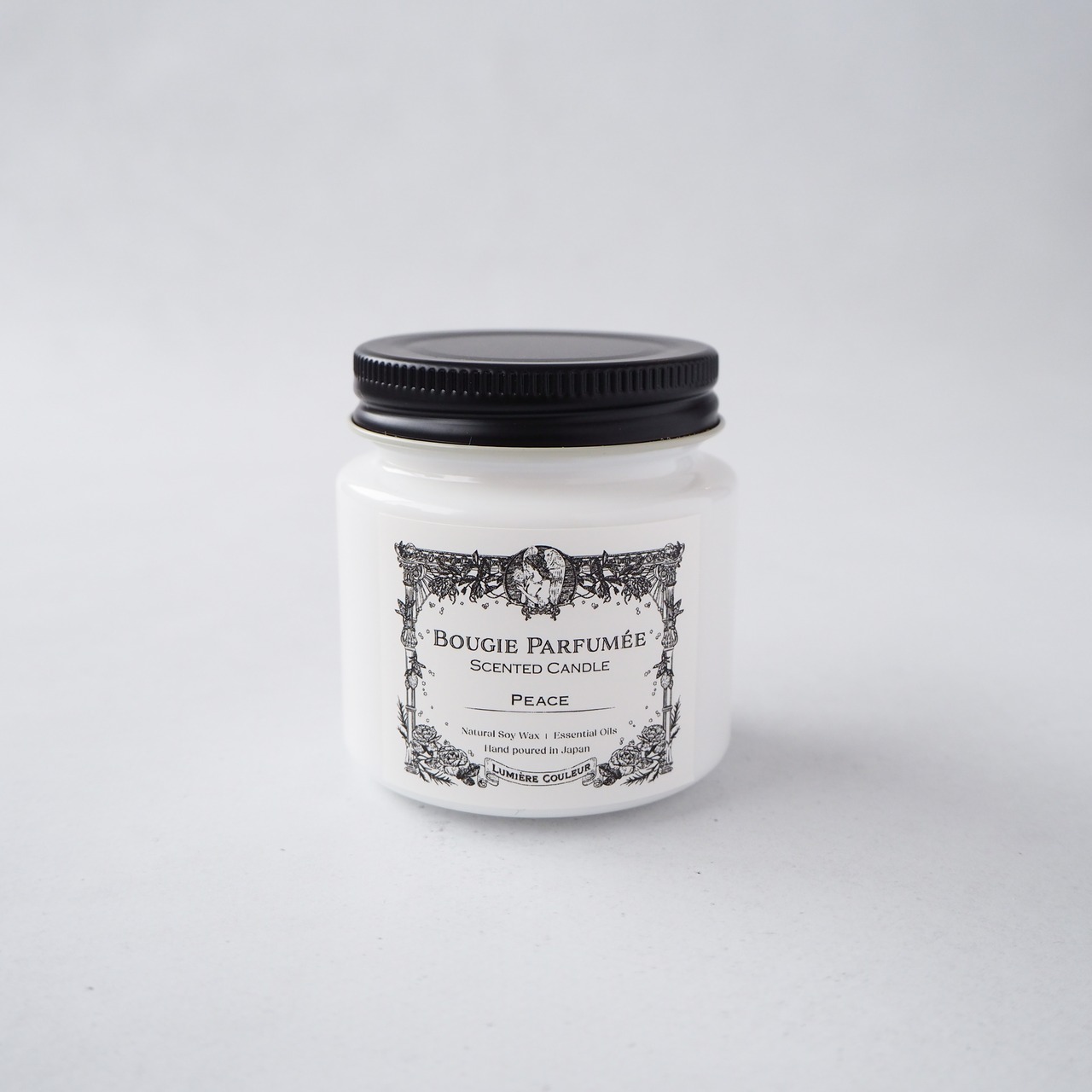 Peace|ミルクガラスキャンドル 80g