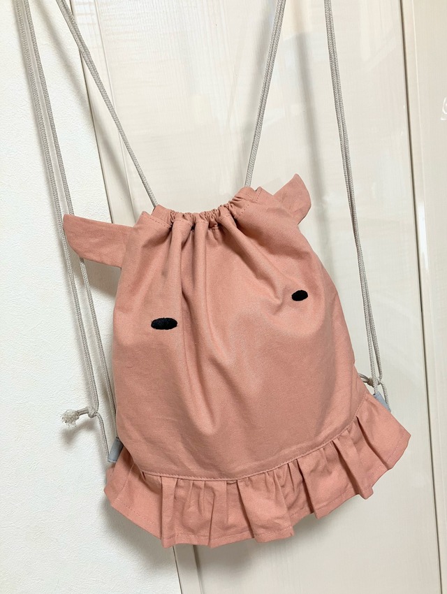 メンダコ　ナップザック｜とりさん工房ーかわいいハンドメイドポーチ