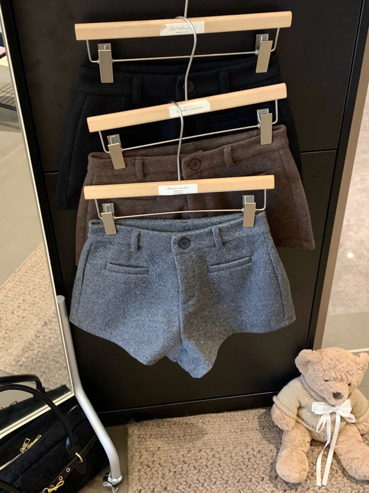 ウールライクショートパンツ LK1801