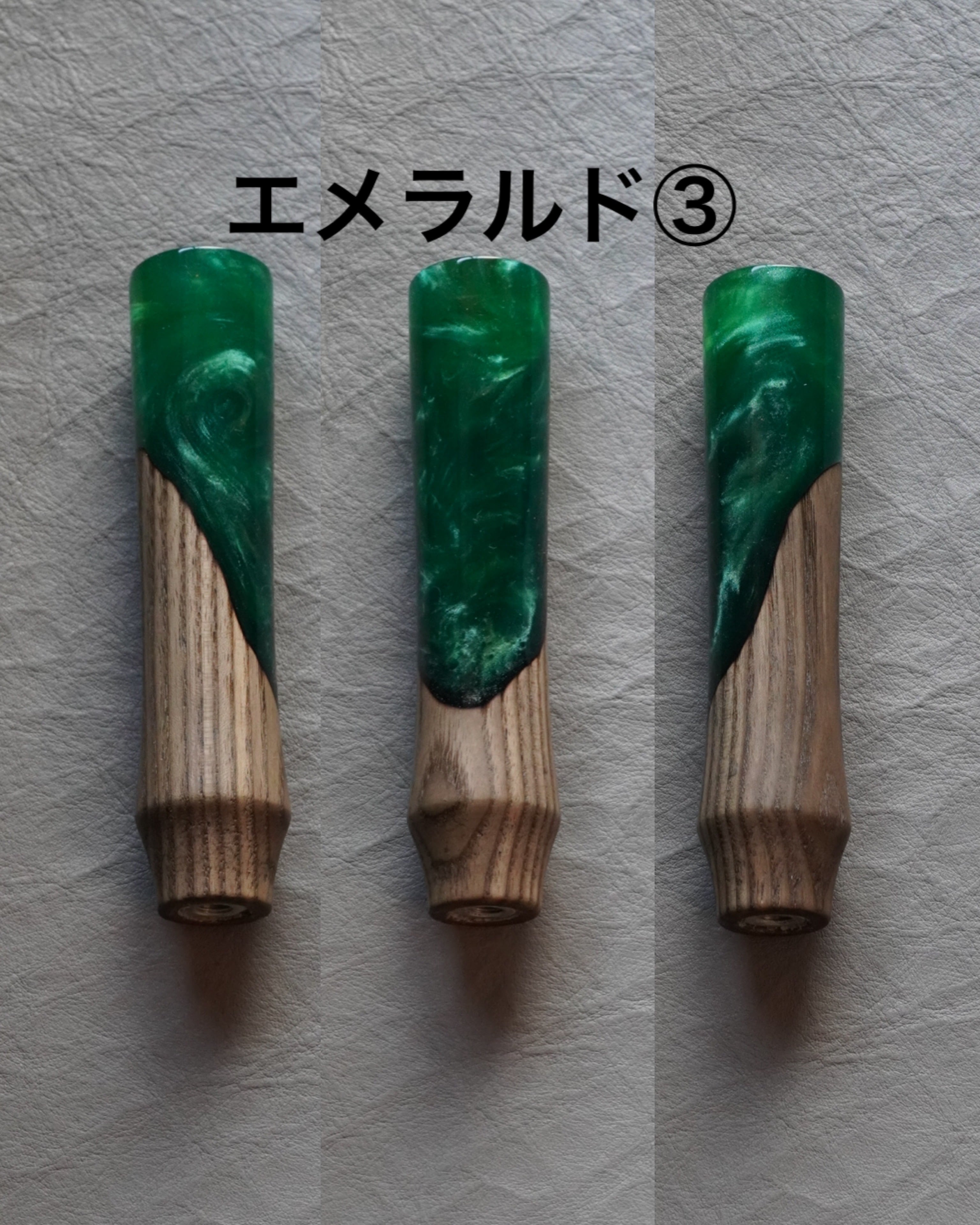5月限定｜エメラルド レジンシフトノブ（ハイエース対応） | si-u work
