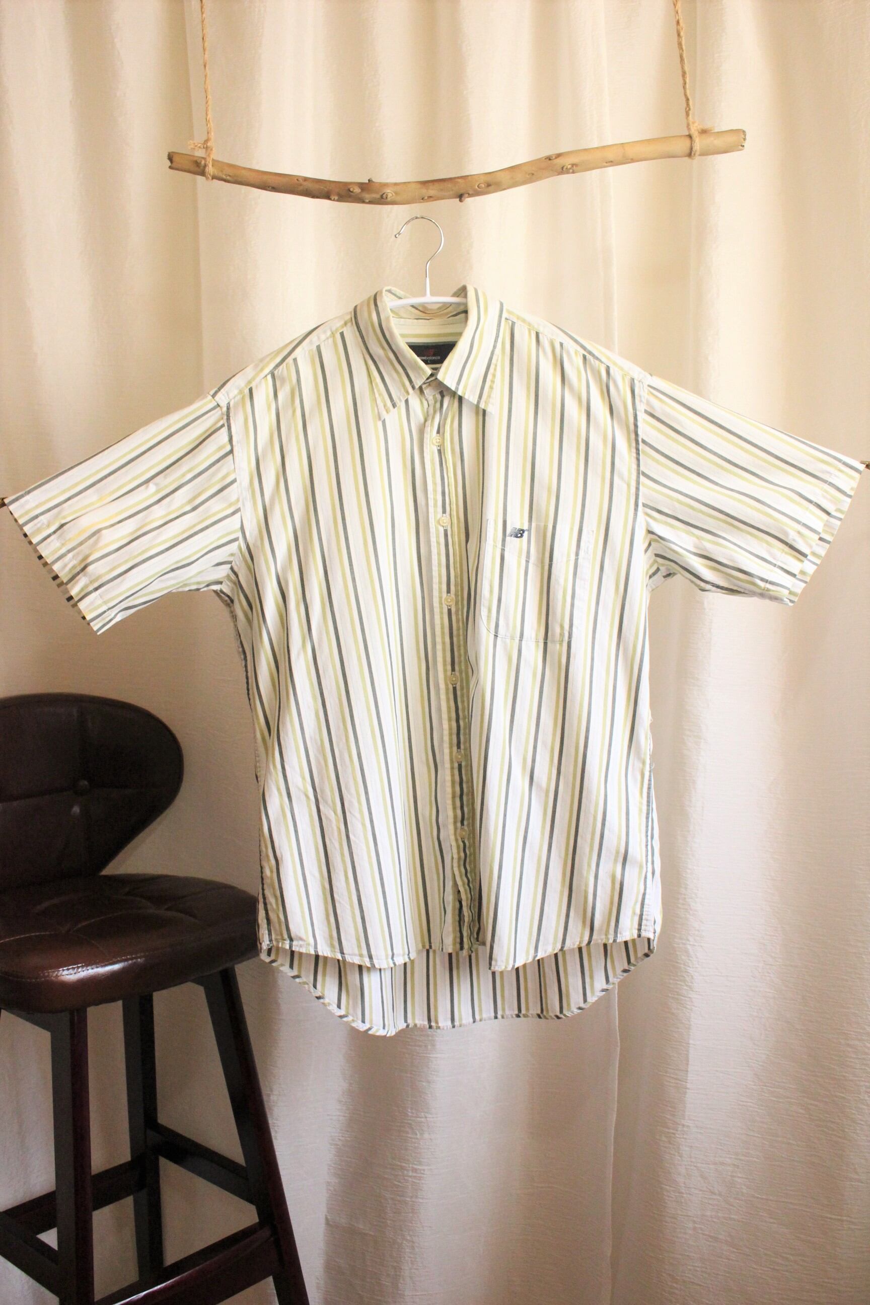 New Barance シャツ マルチストライプ