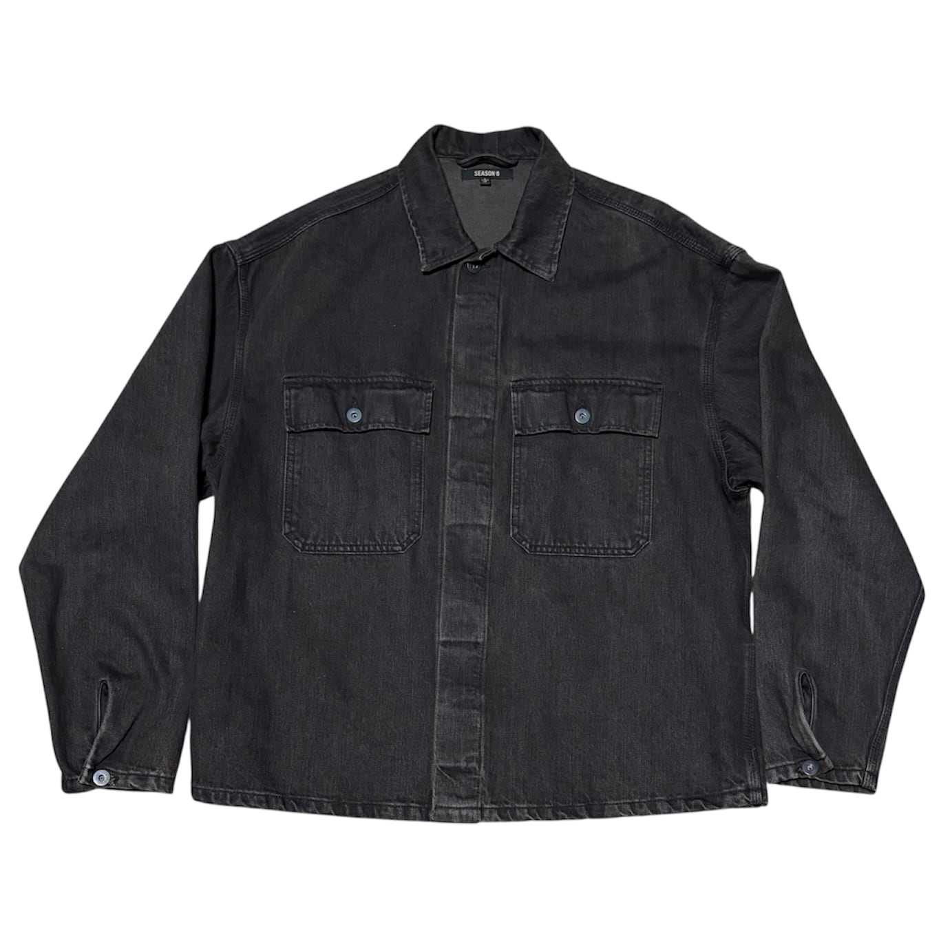 YEEZY SEASON 5 CALABASAS CAPSULE COLLECTION HOODED FLANNEL SHIRT